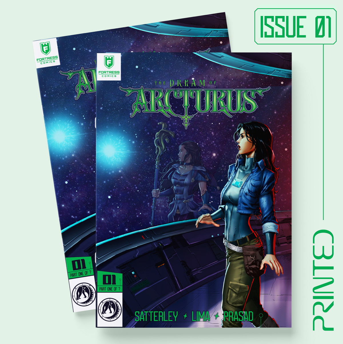 The Dream of Arcturus Issue 1 original cover