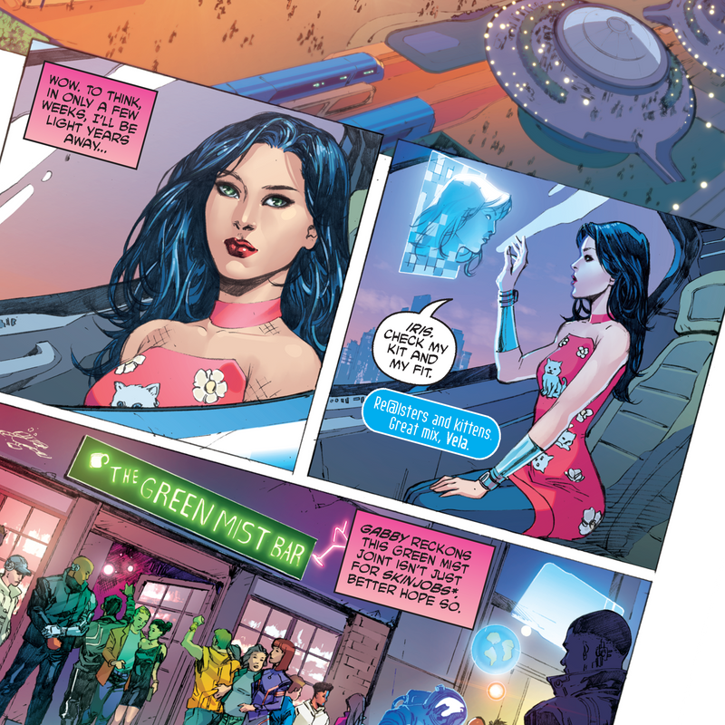Second Issue 1 interior artwork preview
