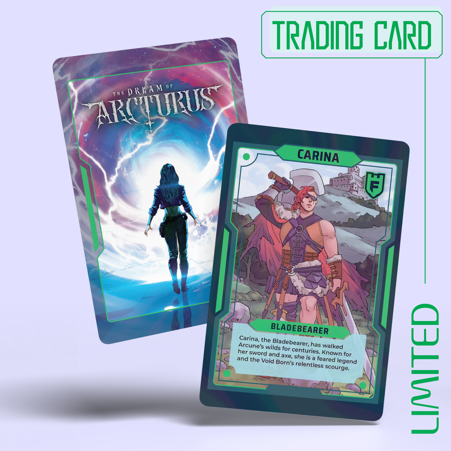 Carina - Bladebearer of Arcune (Limited Edition Trading Card)