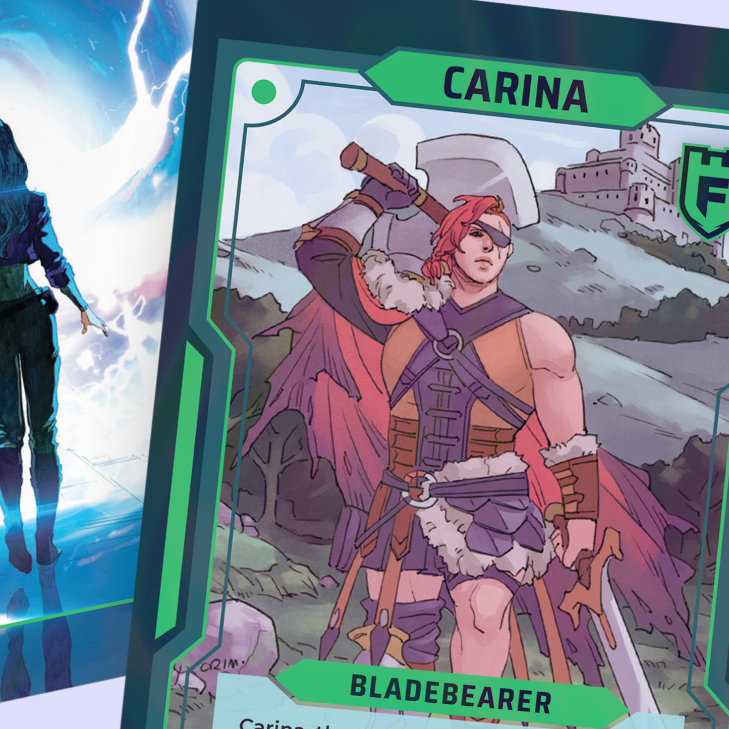 Carina - Bladebearer of Arcune (Limited Edition Trading Card)